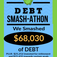 Debt Smash-athon MAY Progress Report