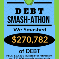 Debt Smash-athon SEPTEMBER Progress Report