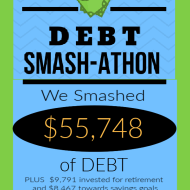 Debt Smash-athon SEPTEMBER 2020 Progress Report