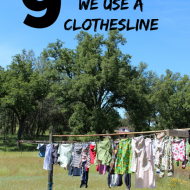 9 Reasons We Use a Clothesline