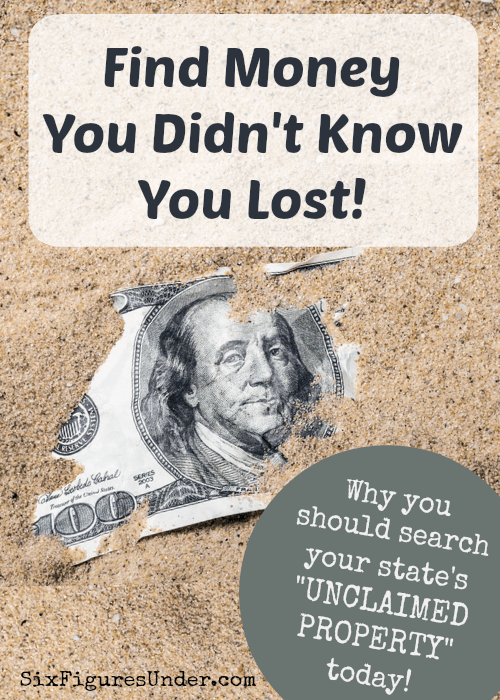 I just found over $2,400 that is owed to my father-in-law that he didn't know about!  States hold onto billions of dollars of unclaimed property until they find the rightful owners.  Here's a link to every state's unclaimed property database so you can see if you are owed any money!