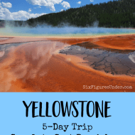 Yellowstone Family Trip Cost Breakdown– Family of 8